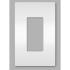 PLACA DE PARED RADIANT , 1 GANG, SIN TORNILLOS,  BLANCA - Image 3